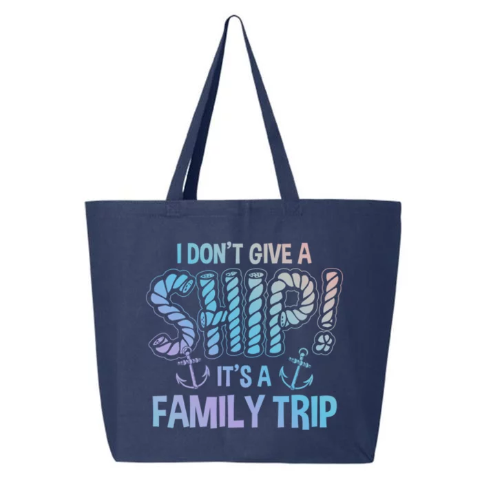 It's A Family Trip Cruise Ship Wear Anniversary Funny Gift 25L Jumbo Tote