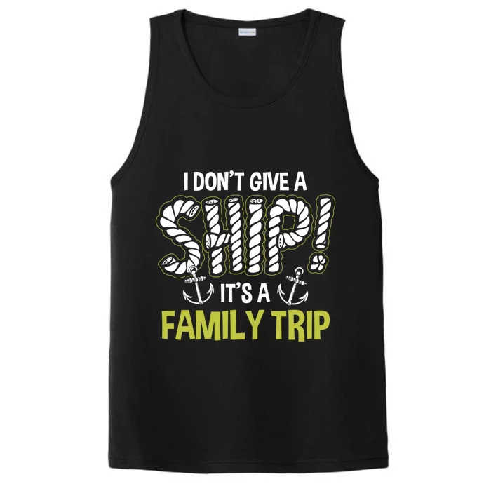 It's A Family Trip Cruise Ship Wear Anniversary Gift Performance Tank