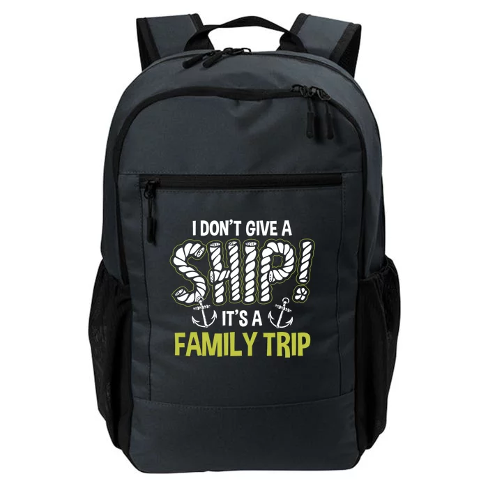 It's A Family Trip Cruise Ship Wear Anniversary Gift Daily Commute Backpack