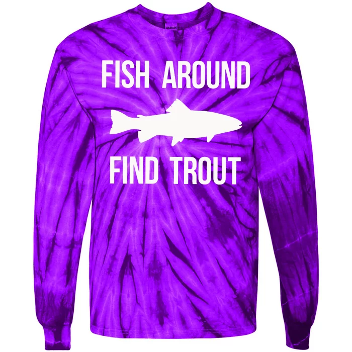 Ish Around Find Trout Tie-Dye Long Sleeve Shirt