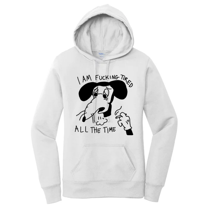 I Am Fucking Tired All The Time L.A.D.Y G.A.G.A Women's Pullover Hoodie