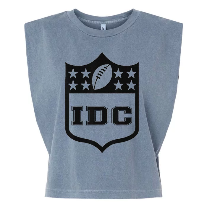 IDC American Football Lover funny sport lover Garment-Dyed Women's Muscle Tee