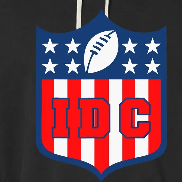 IDC American Football Lover Garment-Dyed Fleece Hoodie