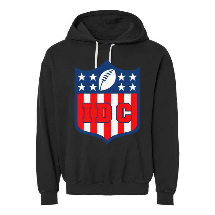 IDC American Football Lover Garment-Dyed Fleece Hoodie