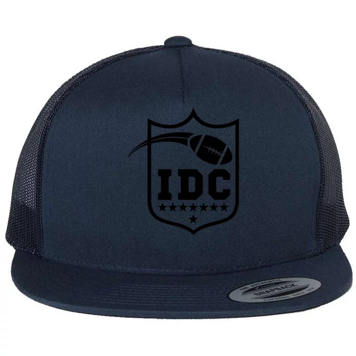 IDC American Football Lover Flat Bill Trucker Hat