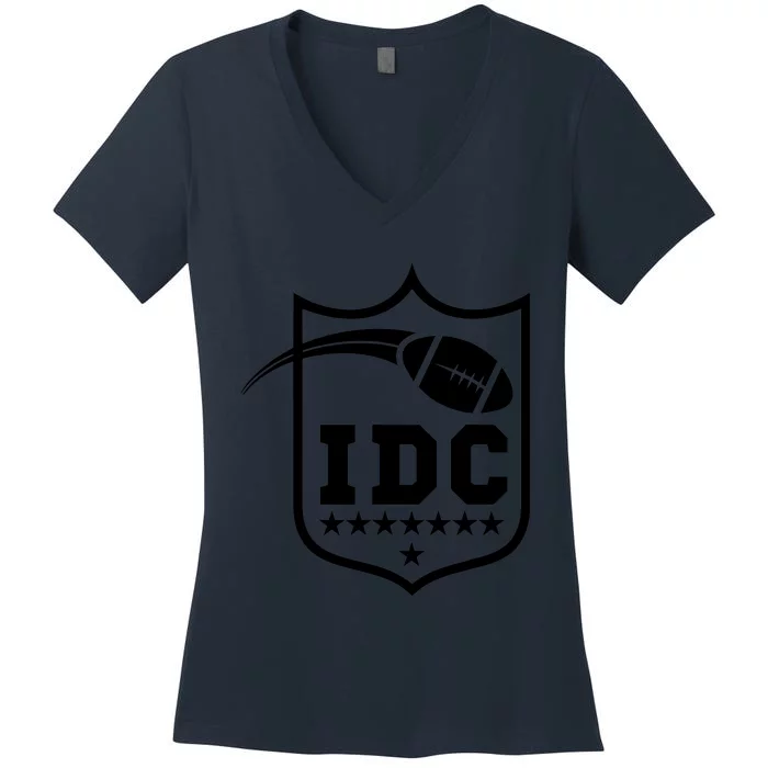 IDC American Football Lover Women's V-Neck T-Shirt