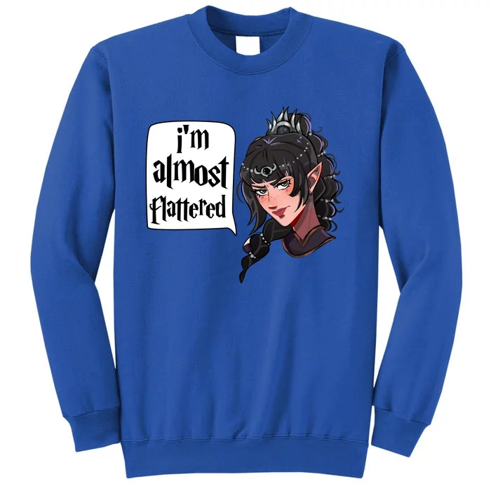 Im Almost Flattered Shadowheart Shadowheart BaldurS Gate 3 Sweatshirt