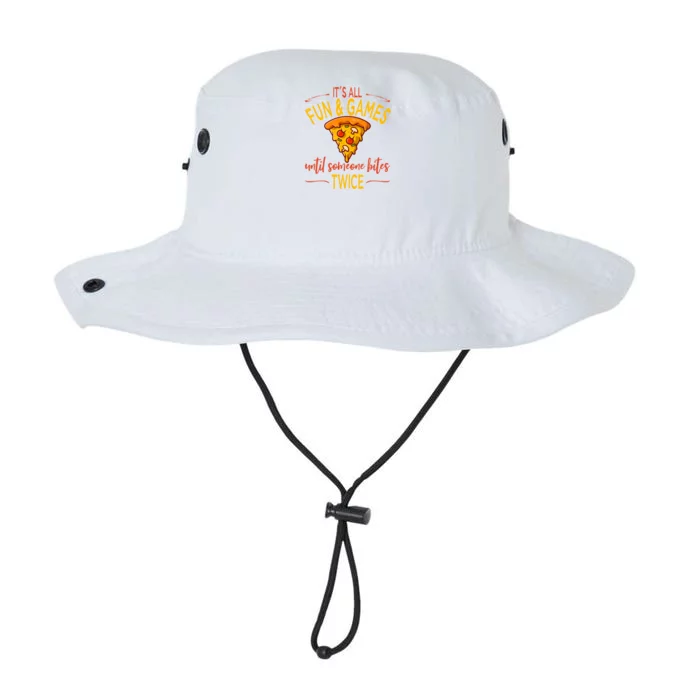 Its All Fun And Games Pizza Food Lover Cute Gift Legacy Cool Fit Booney Bucket Hat