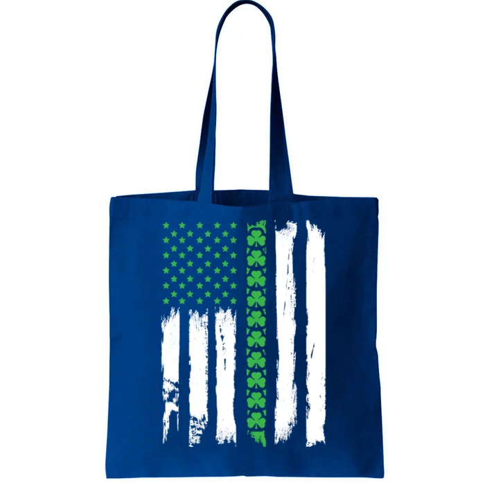 Irish American Flag Meaningful Gift St Patrick's Day Sweater Tote Bag