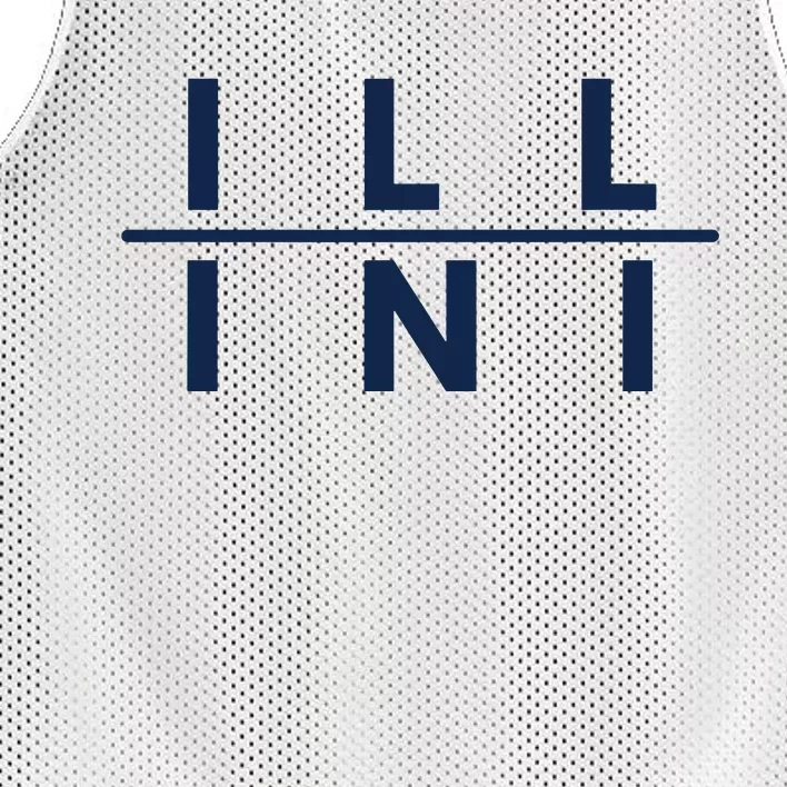 Illinois Athletics Fans Mesh Reversible Basketball Jersey Tank