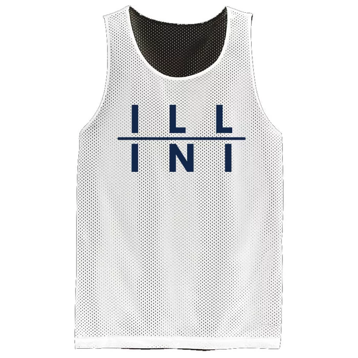 Illinois Athletics Fans Mesh Reversible Basketball Jersey Tank