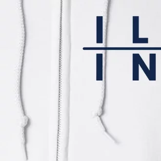 Illinois Athletics Fans Full Zip Hoodie