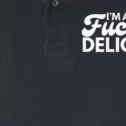 Im A Fucking Delight Funny Sarcasm Softstyle Adult Sport Polo