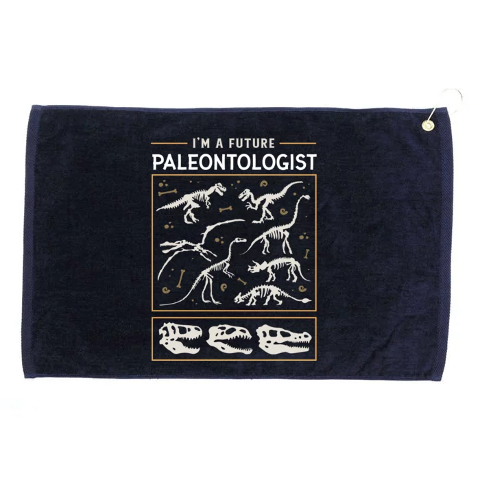 Im A Future Paleontologist Grommeted Golf Towel