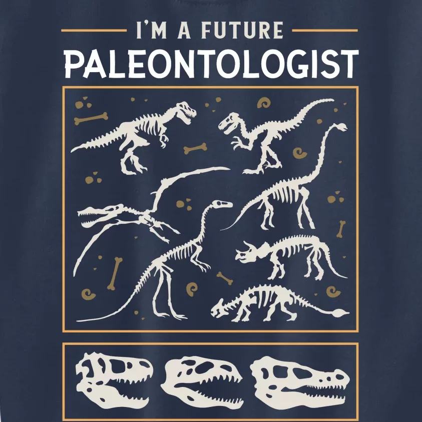 Im A Future Paleontologist Kids Sweatshirt