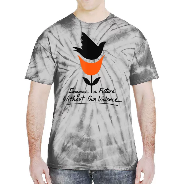 Imagine A Future Without Gun Violence Wear Orange Day Tie-Dye T-Shirt