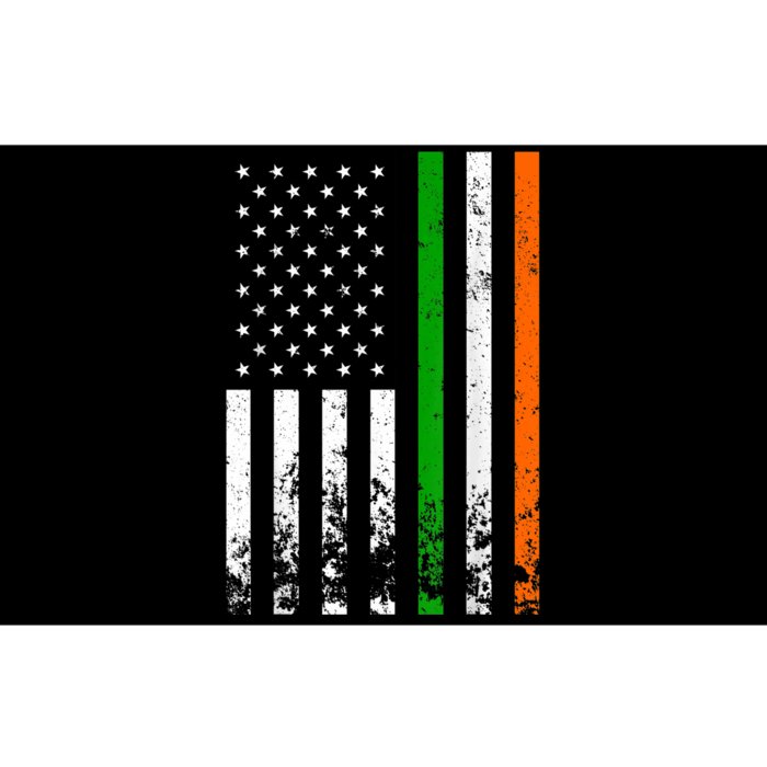 Irish American Flag Ireland Flag ST PATRICKS DAY Gift Lucky Bumper Sticker