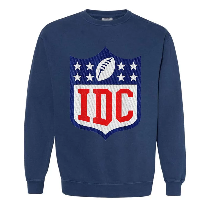 IDC American Football Lover 1 funny sport Garment-Dyed Sweatshirt