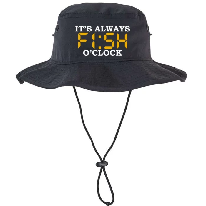 ItS Always Fish OClock N Fishing Lovers Fishing Dads Meaningful Gift Legacy Cool Fit Booney Bucket Hat