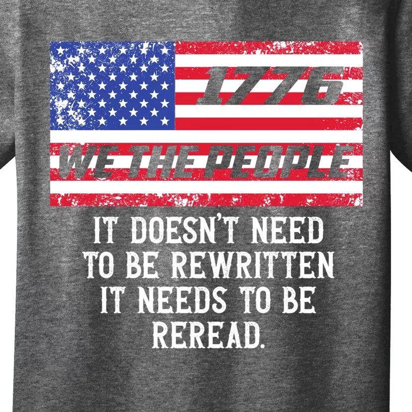 It American Flag Independence Day 1776 We The People T-Shirt