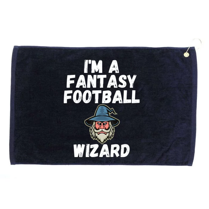 I’m A Fantasy Football Wizard, Funny Fantasy Football Guru Grommeted Golf Towel