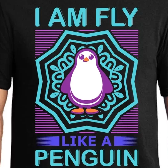 I Am Fly Like A Penguin Pajama Set