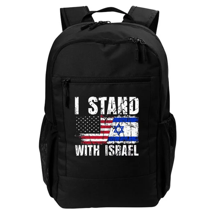 Israeli American Flag Pride Israel USA Star of Jerusalem Daily Commute Backpack