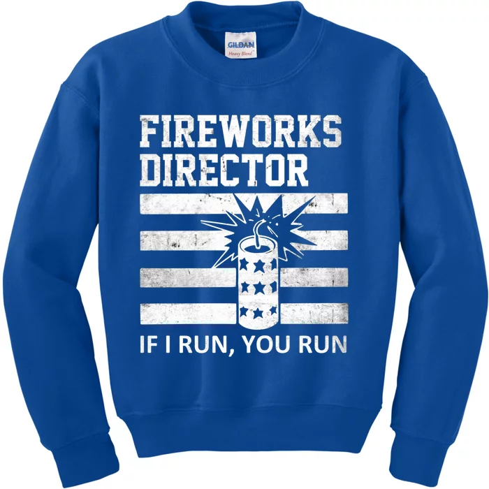 Im A Firework Director Dad 4th Of July Cute Gift Kids Sweatshirt