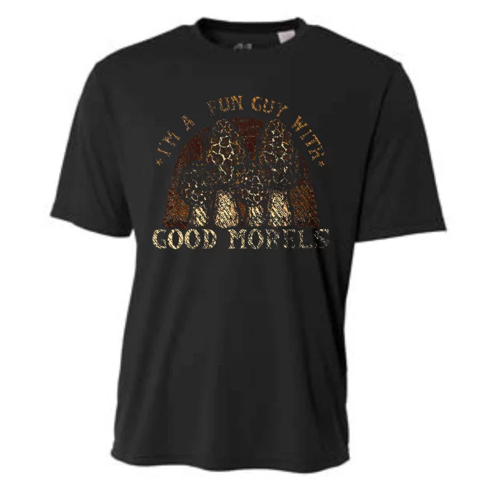 IM A Fun Guy With Good Morels Foraging Mushroom Hunting Cooling Performance Crew T-Shirt