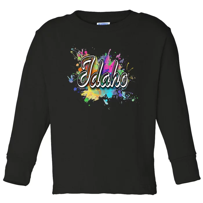 Idaho Apparel For Men Women & Kids Idaho Toddler Long Sleeve Shirt