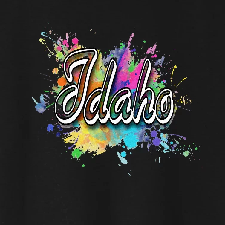 Idaho Apparel For Men Women & Kids Idaho Women's Crop Top Tee