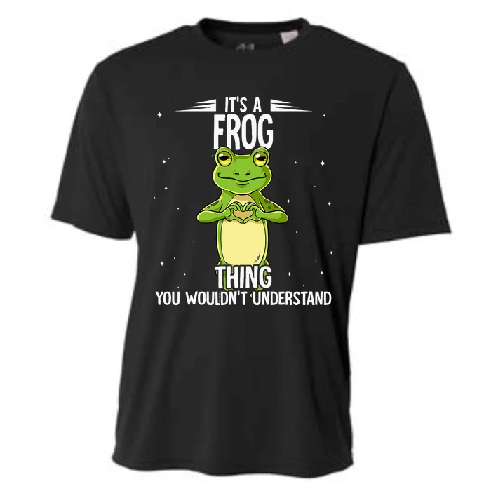 Its A Frog Thing Frog Cooling Performance Crew T-Shirt