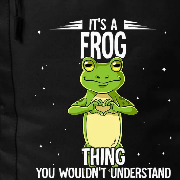 Its A Frog Thing Frog Daily Commute Backpack