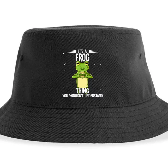 Its A Frog Thing Frog Sustainable Bucket Hat