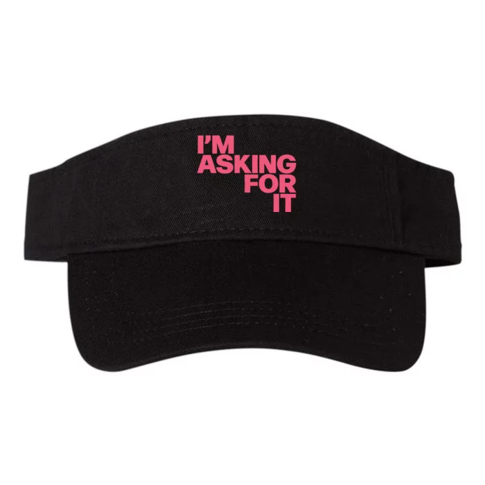 Im Asking For It Valucap Bio-Washed Visor