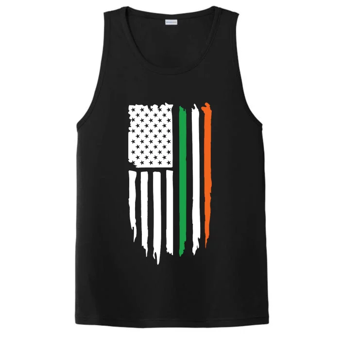 Irish American Flag Performance Tank