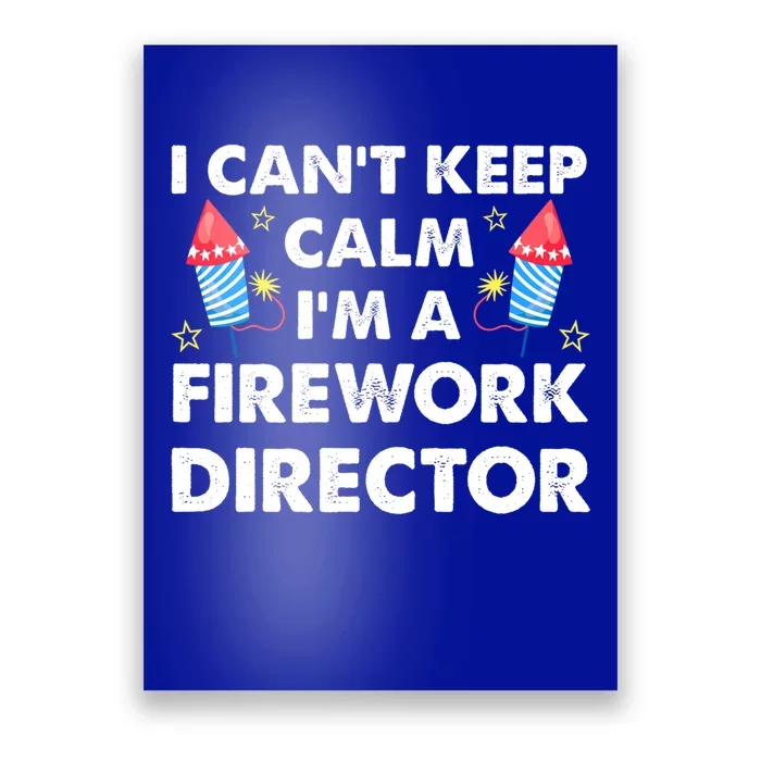 Im A Firework Director Firework Director Gift Poster