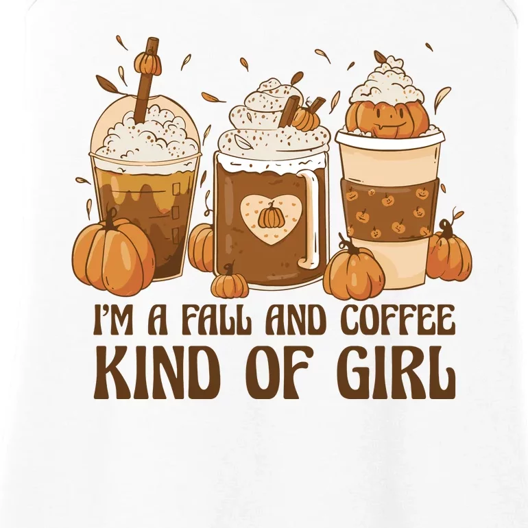 I'm A Fall And Coffee Kind Of Girl Ladies Essential Tank