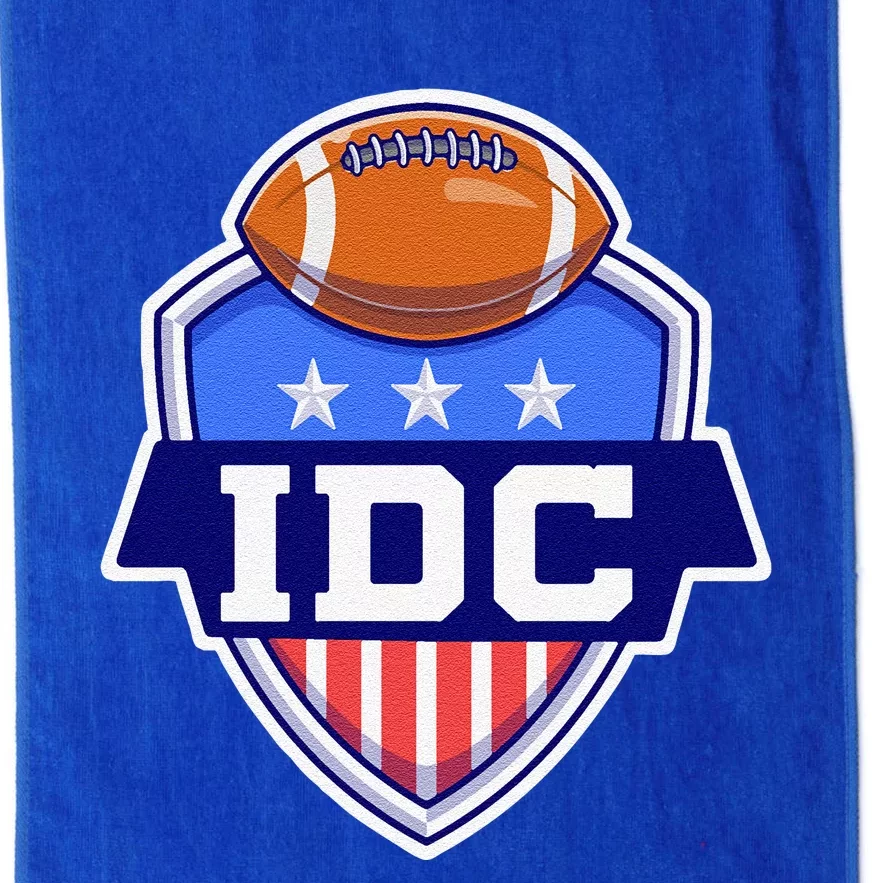 IDC American Football I Don't Care Football Lover Platinum Collection Golf Towel