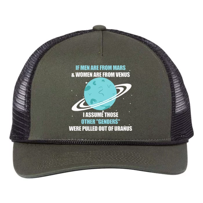 If Are From Mars And Women Are From Venus I Assume Those Retro Rope Trucker Hat Cap