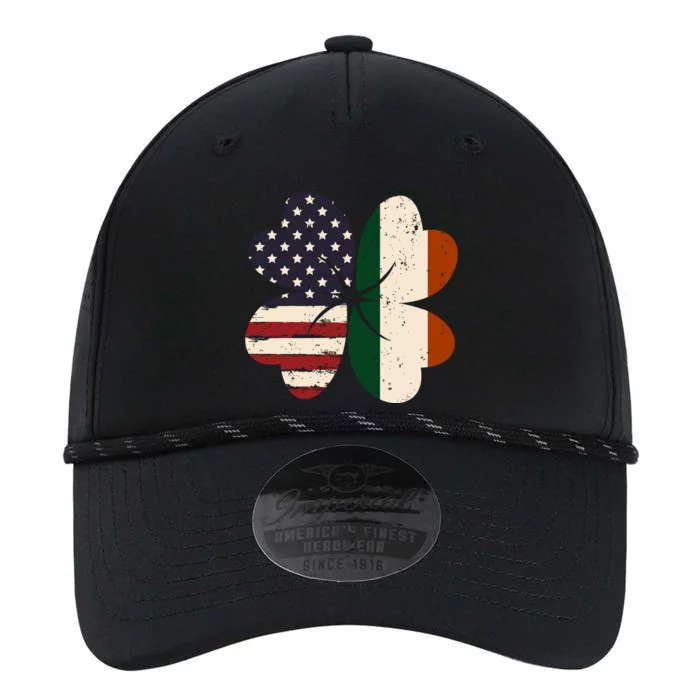 Irish American Flag Shamrock Performance The Dyno Cap