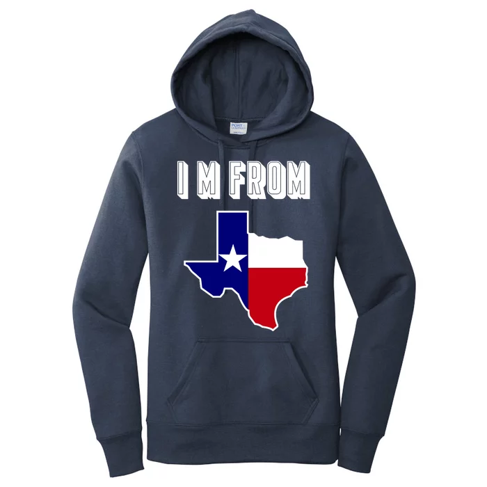 I Am From Texas Women's Pullover Hoodie