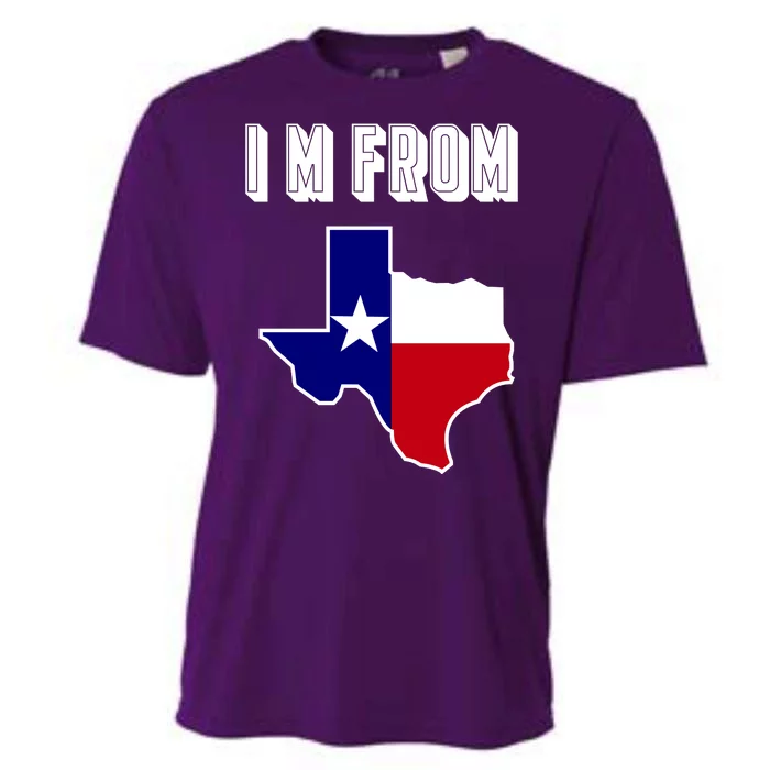 I Am From Texas Cooling Performance Crew T-Shirt