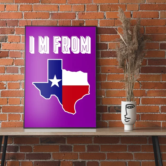 I Am From Texas Poster