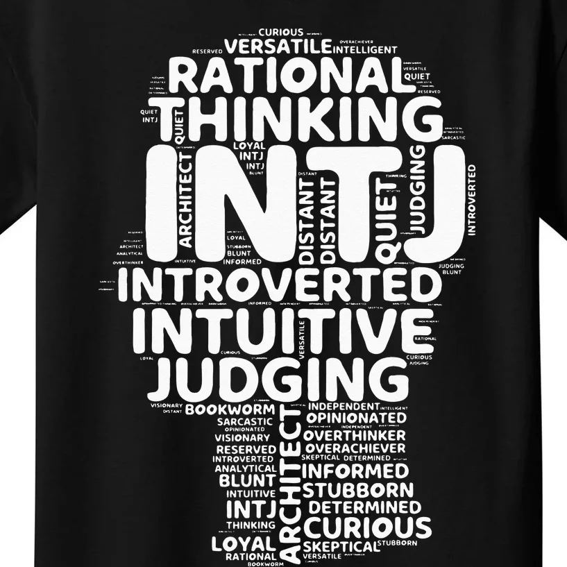 INTJ Architect Funny Introvert Personality Relationship Kids T-Shirt