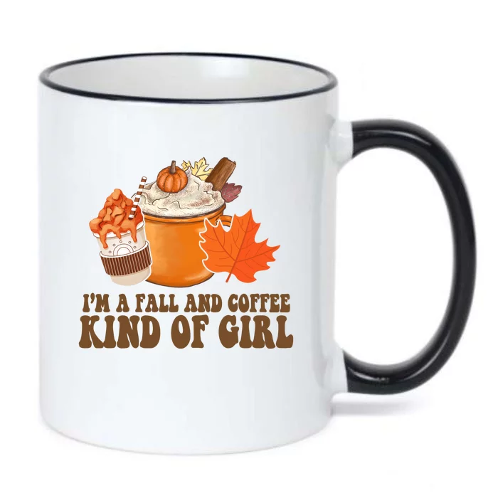 Im A Fall And Coffee Kind Of Girl Cute Black Color Changing Mug