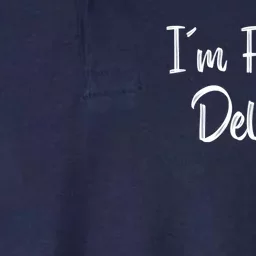 I'm A Fucking Delight Funny Sarcasm Softstyle Adult Sport Polo