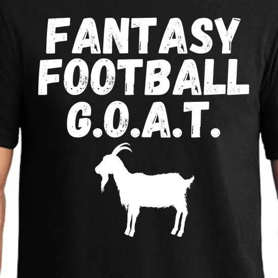 I’m A Fantasy Football GOAT, Funny Fantasy Football Guru Pajama Set