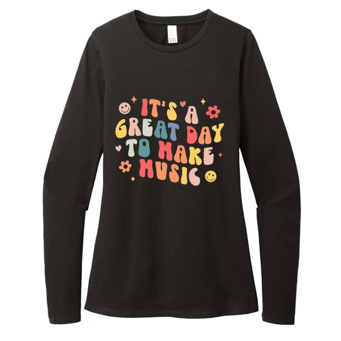 Its A Good Day To Make Music Musician Band Music Teacher Womens CVC Long Sleeve Shirt