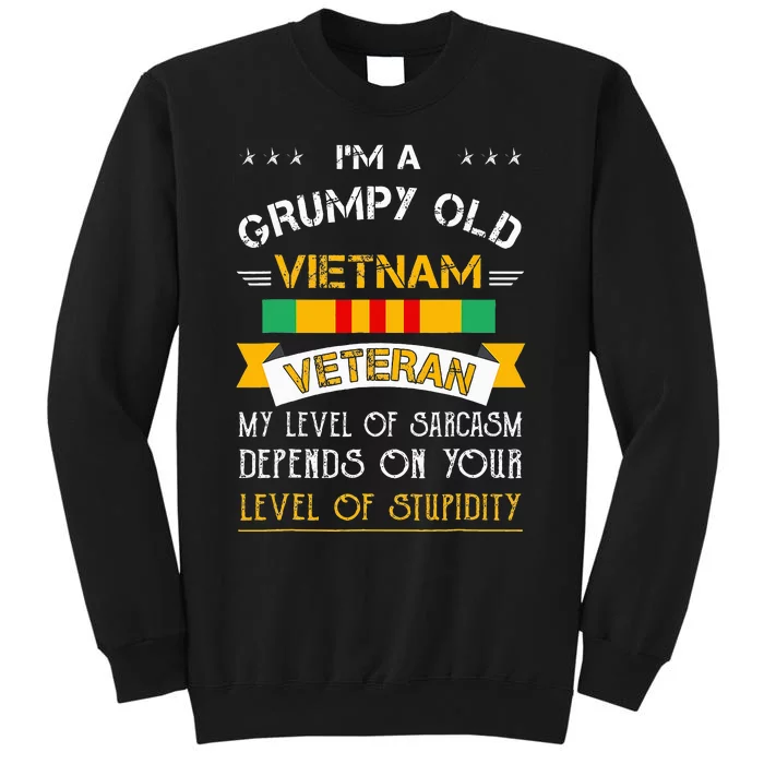 Im A Grumpy Old Vietnam Veteran Sweatshirt